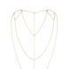Ланцюжок для спини Bijoux Indiscrets Magnifique Back and Cleavage Chain - Gold, прикраса для тіла SO2657 фото 2