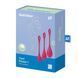 Набір йоні намистин Satisfyer Yoni Power 1 Red, діаметр 2-2,5-3см, вага 22-46-74гр SO5547 фото 5
