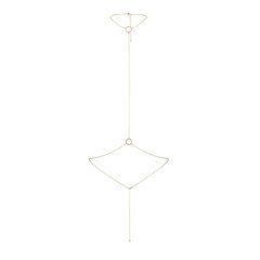 Ланцюжок на шию і пояс Bijoux Indiscrets Magnifique I Body Chain - Gold, прикраса на тіло SO2658 фото
