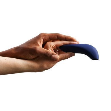 Вакуумний смарт-стимулятор для пар We-Vibe Melt Midnight Blue, зручно поєднувати з проникним сексом SO6928 фото