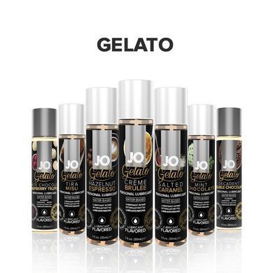 Змазка на водній основі System JO GELATO Tiramisu (30 мл) без цукру, парабенів та пропіленгліколю SO1466 фото