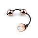 Металеві вагінальні кульки Rosy Gold &mdash; Nouveau Kegel Balls, вага 376 г, діаметр 2,8 см SO4594 фото 2