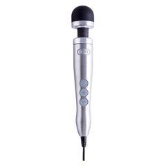Вібромасажер DOXY Die Cast 3 Silver (Satin), дуже потужний, живлення 220В, металевий корпус SO2602 фото