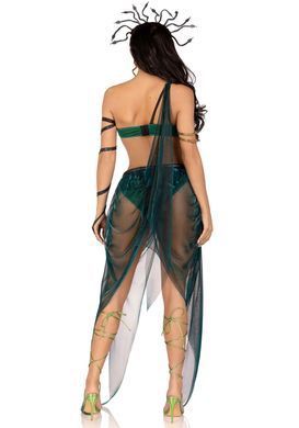 Еротичний костюм Медузи Горгони Leg Avenue Medusa Costume S, топ, спідниця, нарукавники, прикраси SO9212 фото