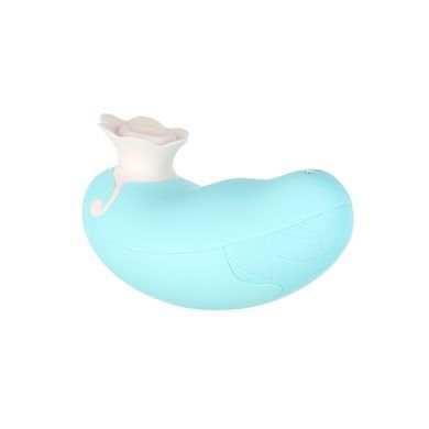 Розкішний вакуумний кліторальний стимулятор Pillow Talk - Dreamy Teal із кристалом Swarovski SO5569 фото