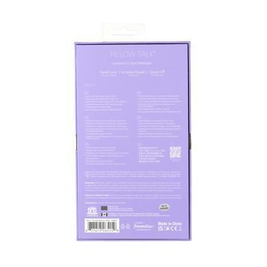 Розкішний вібратор Pillow Talk Sassy Purple Special Edition, Сваровскі, пов&rsquo;язка на очі+гра SO6853 фото