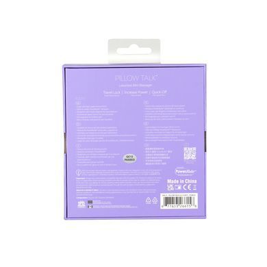 Розкішний вібратор Pillow Talk Flirty Purple Special Edition, Сваровскі, пов&rsquo;язка на очі+гра SO6854 фото