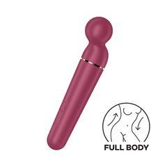 Вібромасажер Satisfyer Planet Wand-er Berry/Rosegold, дуже потужний, бездротовий SO8781 фото