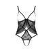 Боді монокіні з відкритими грудьми JUSTINA BODY black XXL/XXXL - Passion EL15403 фото 3