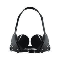 Ліф Серце Feral Feelings - Hearts Bra Black SO9308 фото