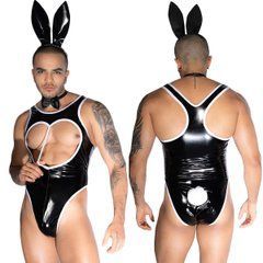 Чоловічий костюм зайчика JSY &laquo;Невтомний Мет&raquo; One Size, боді, метелик, вушка SX0426 фото