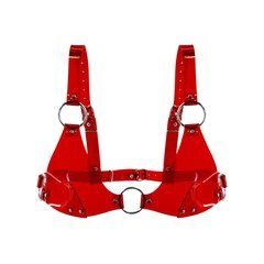 Ліф класичний Feral Feelings - Bikini Top Red Trasparent SO9318 фото